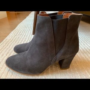Host Pick! Grey suede ankle boots by Shoe The Bear